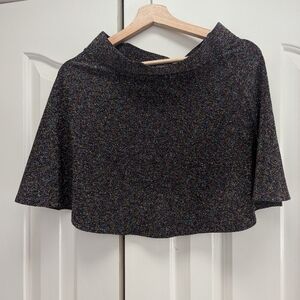 Forever 21 Shimmery Skater Skirt